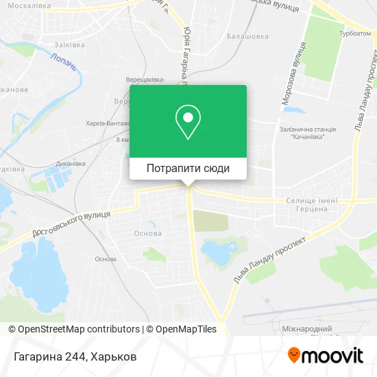 Карта Гагарина 244