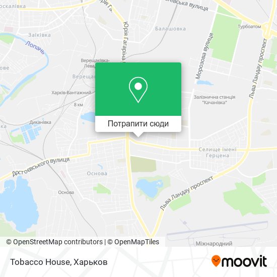 Карта Tobacсo House