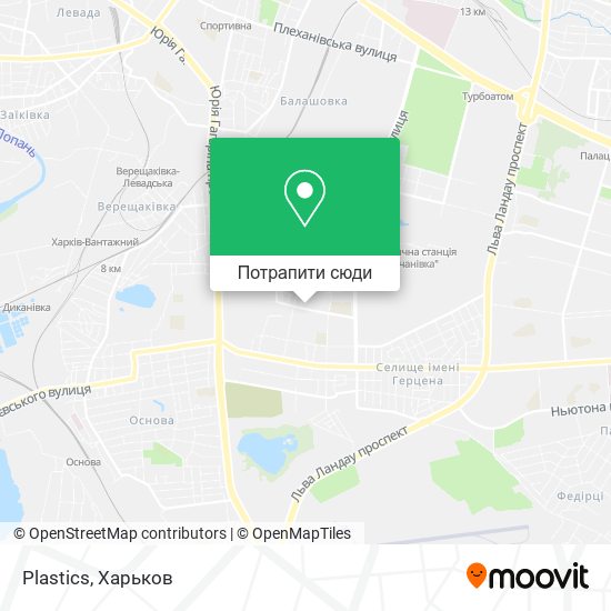 Карта Plastics