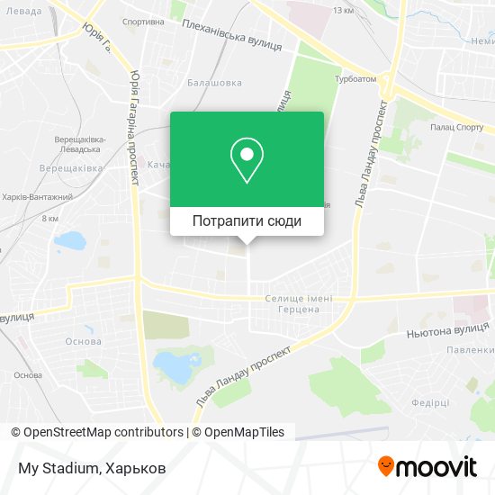 Карта My Stadium