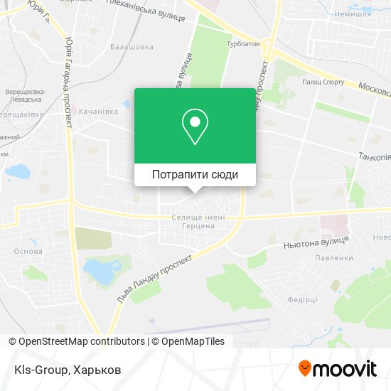 Карта Kls-Group