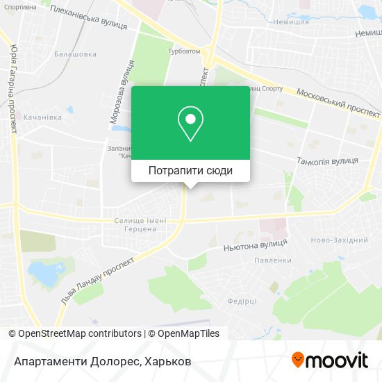 Карта Апартаменти Долорес