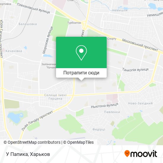 Карта У Папика
