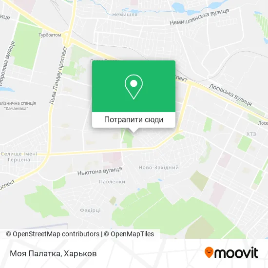 Карта Моя Палатка
