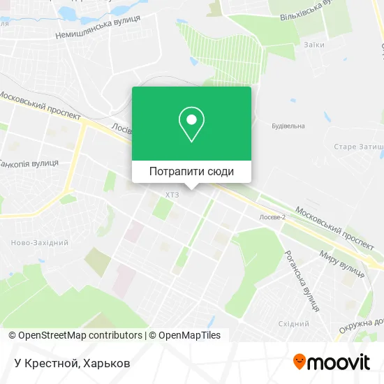 Карта У Крестной