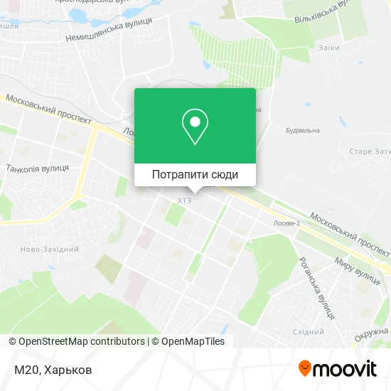 Карта М20