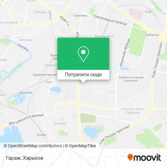 Карта Гараж