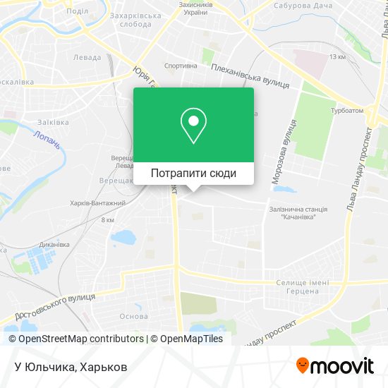 Карта У Юльчика