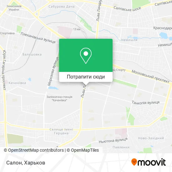 Карта Салон