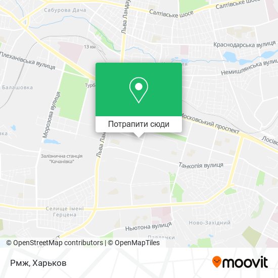 Карта Рмж