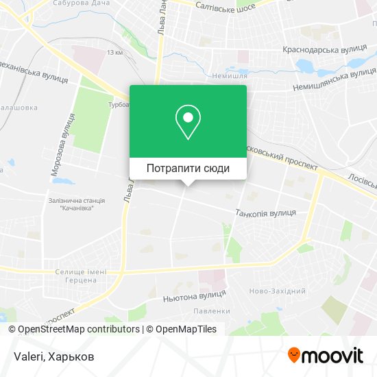 Карта Valeri