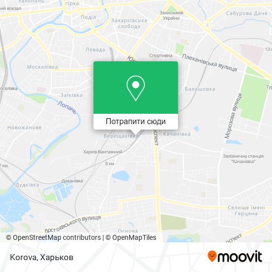 Карта Korova