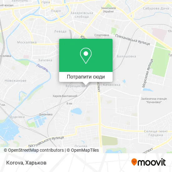 Карта Korova