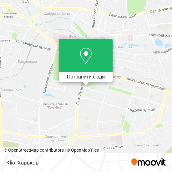 Карта Klio