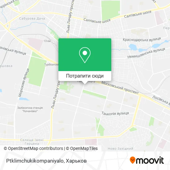Карта Ptklimchukikompaniyalo