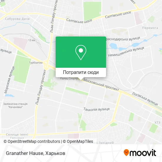 Карта Granather Hause