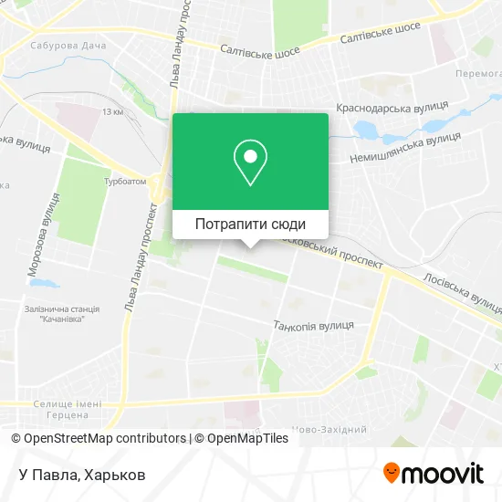 Карта У Павла