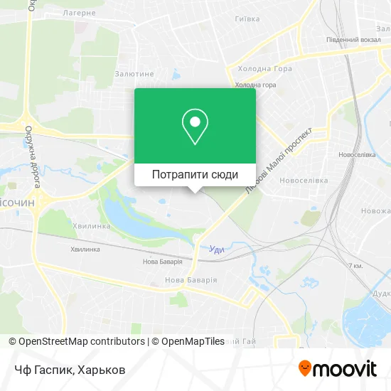 Карта Чф Гаспик