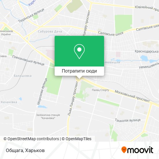 Карта Общага