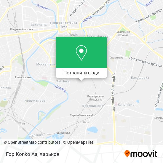 Карта Fop Konko Aa