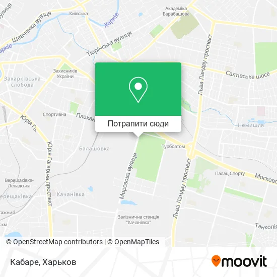 Карта Кабаре