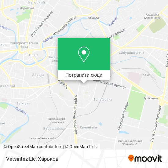 Карта Vetsintez Llc