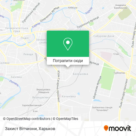 Карта Захист Вітчизни