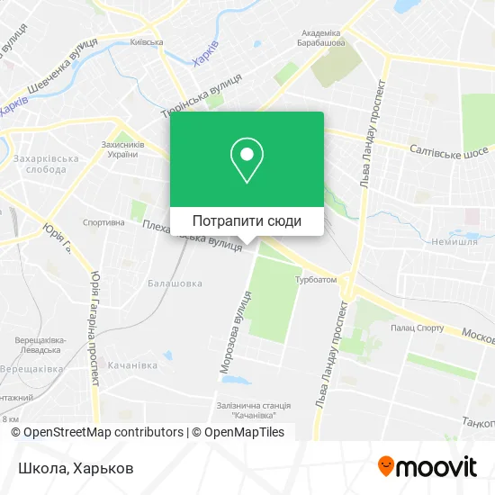 Карта Школа