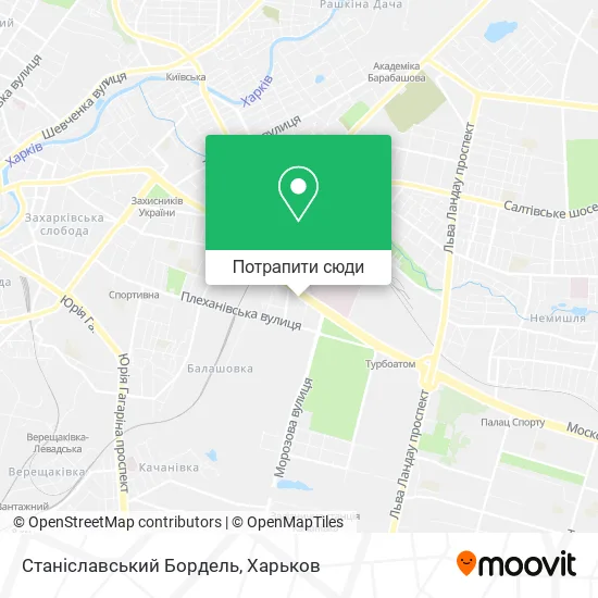 Карта Станіславський Бордель
