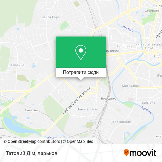 Карта Татовий Дім