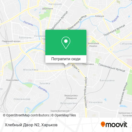 Карта Хлебный Двор N2