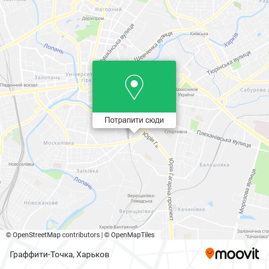 Карта Граффити-Точка