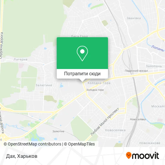 Карта Дах