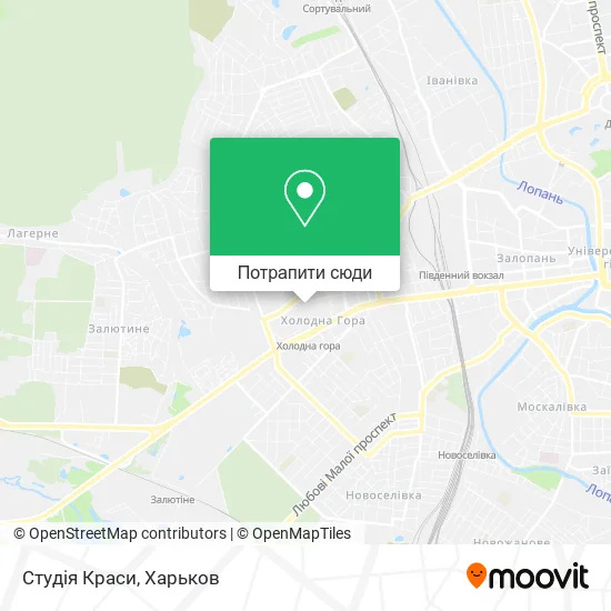 Карта Студія Краси