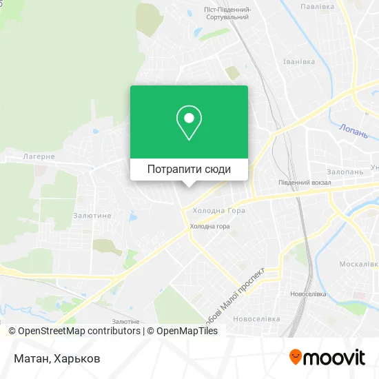 Карта Матан