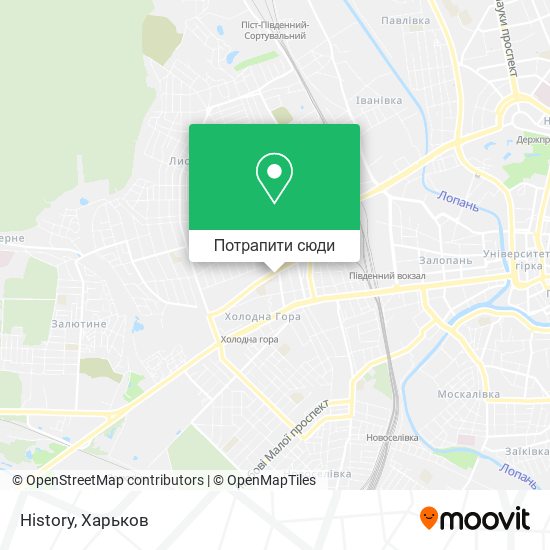 Карта History