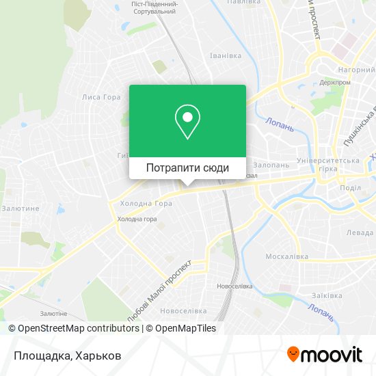 Карта Площадка