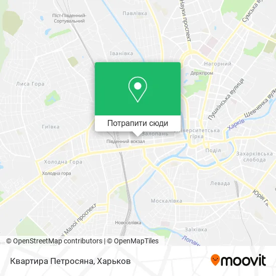 Карта Квартира Петросяна