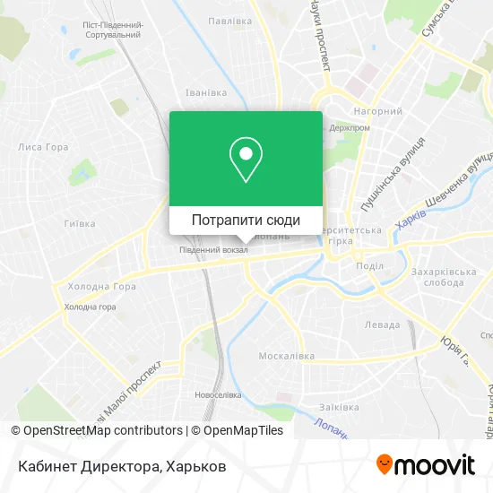 Карта Кабинет Директора