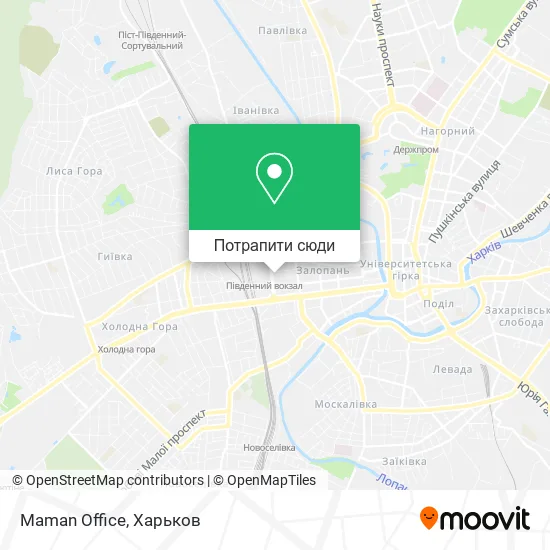 Карта Maman Office
