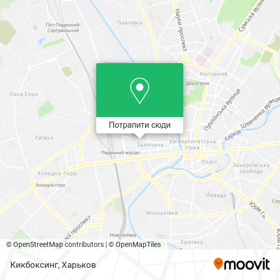 Карта Кикбоксинг