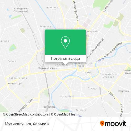 Карта Музикалушка