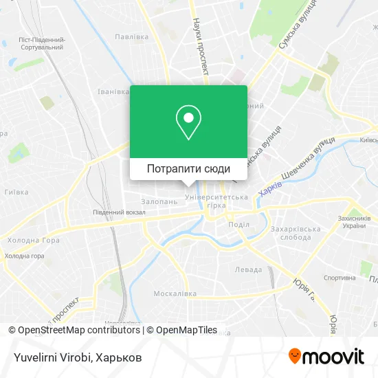 Карта Yuvelirni Virobi