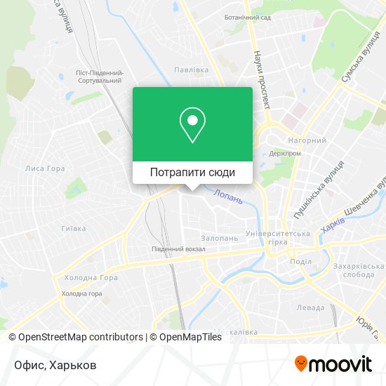 Карта Офис