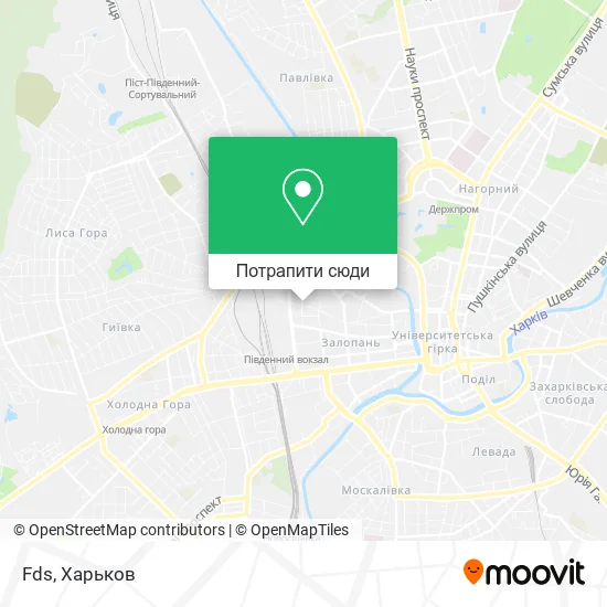 Карта Fds