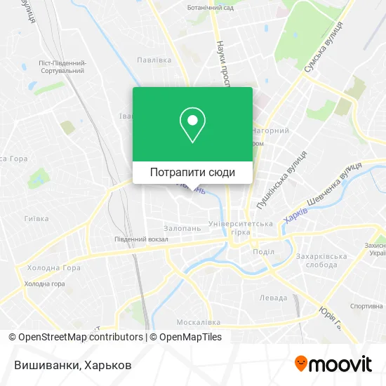 Карта Вишиванки