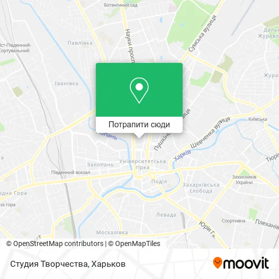 Карта Студия Творчества