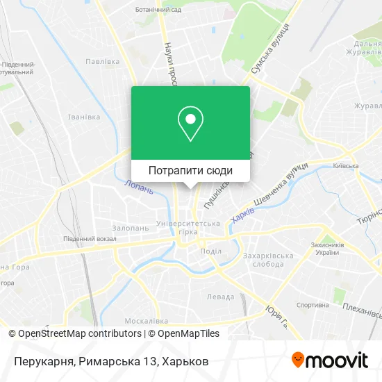 Карта Перукарня, Римарська 13