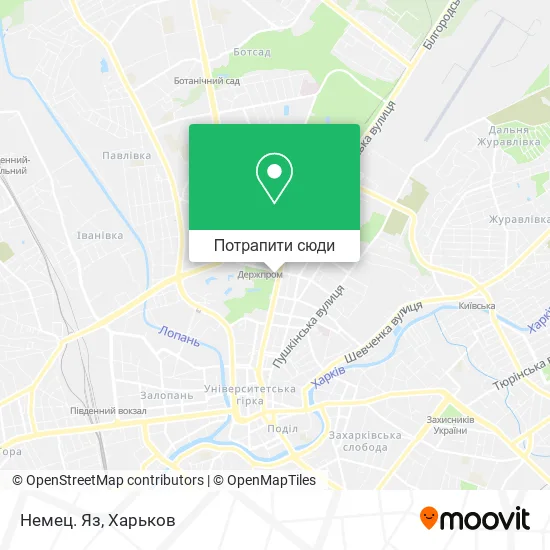 Карта Немец. Яз