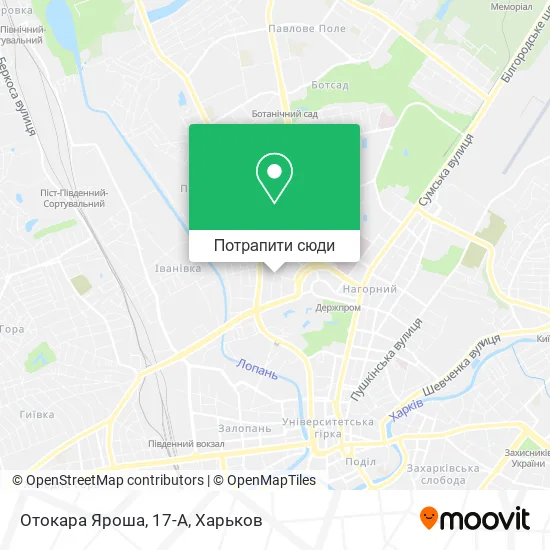Карта Отокара Яроша, 17-А